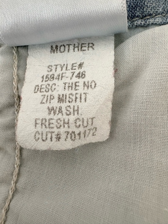 MOTHER The No Zip Misfit Pants Fresh Cut Floral Sz 26 EUC - Picture 13 of 16